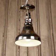 #54873 - Modern&nbsp;Polished&nbsp;Nickel&nbsp;Pendant&nbsp;Light&nbsp;Fixture&nbsp;image