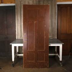 #54884 - 30x83&nbsp;Antique&nbsp;6&nbsp;Panel&nbsp;Wood&nbsp;Interior&nbsp;Door&nbsp;image