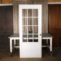 #54926 - 35x84&nbsp;Antique&nbsp;12&nbsp;Lite&nbsp;Wood&nbsp;Storm&nbsp;Door&nbsp;image