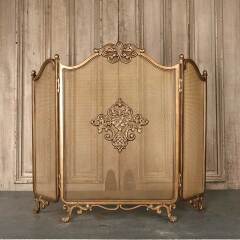 #54931 - 43x37&nbsp;Folding&nbsp;Metal&nbsp;Fireplace&nbsp;Screen&nbsp;image