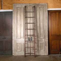 #54949 - 21x102&nbsp;Antique&nbsp;8&nbsp;Rung&nbsp;Wood&nbsp;Ladder&nbsp;image