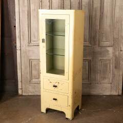 #55166 - 20x58&nbsp;Vintage&nbsp;Metal&nbsp;Medical&nbsp;Cabinet&nbsp;image