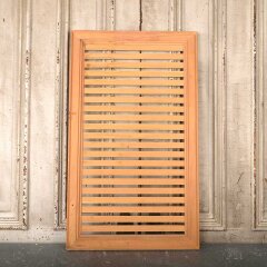 #55205 - 21x36&nbsp;Salvaged&nbsp;Slatted&nbsp;Wood&nbsp;Cabinet&nbsp;Door&nbsp;image