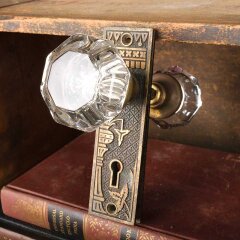 #55207 - Antique&nbsp;Victorian&nbsp;Door&nbsp;Hardware&nbsp;Set&nbsp;image