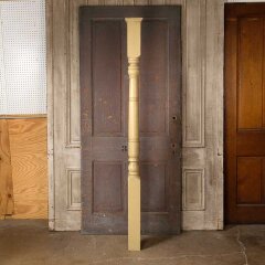 #55218 - 4x4&nbsp;Salvaged&nbsp;Painted&nbsp;Turned&nbsp;Wood&nbsp;Porch&nbsp;Post&nbsp;image