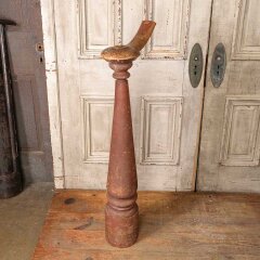 #55252 - 41x7&nbsp;Salvaged&nbsp;Antique&nbsp;Staircase&nbsp;Newel&nbsp;Post&nbsp;image