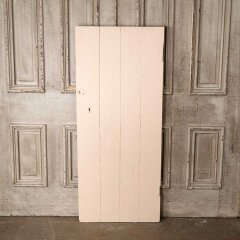 #55259 - 22x52&nbsp;Antique&nbsp;Slatted&nbsp;Wood&nbsp;Cabinet&nbsp;Door&nbsp;image
