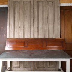 #55302 - 79x16&nbsp;Antique&nbsp;Wood&nbsp;3&nbsp;Panel&nbsp;Trim&nbsp;Board&nbsp;image