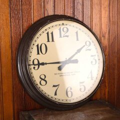 #55393 - Antique&nbsp;Standard&nbsp;Electric&nbsp;Time&nbsp;Wall&nbsp;Clock&nbsp;image