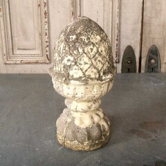 #55440 - Vintage&nbsp;Cast&nbsp;Concrete&nbsp;Garden&nbsp;Finial&nbsp;Ornament&nbsp;image