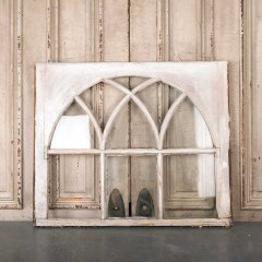 #55461 - 33x27&nbsp;Antique&nbsp;Gothic&nbsp;Divided&nbsp;9&nbsp;Lite&nbsp;Window&nbsp;image