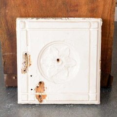#55480 - Antique&nbsp;Wood&nbsp;Rosette&nbsp;Interior&nbsp;Trim&nbsp;Block&nbsp;image