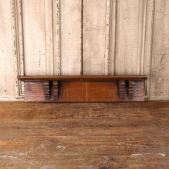 #55508 - 26x6&nbsp;Salvaged&nbsp;Antique&nbsp;Wood&nbsp;Wall&nbsp;Plate&nbsp;Shelf&nbsp;image