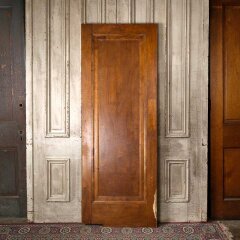 #55610 - 30x78&nbsp;Antique&nbsp;1&nbsp;Panel&nbsp;Wood&nbsp;Swing&nbsp;Door&nbsp;image