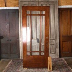 #55612 - 35x83&nbsp;Antique&nbsp;Arts&nbsp;&&nbsp;Crafts&nbsp;9&nbsp;Lite&nbsp;Entry&nbsp;Door&nbsp;image