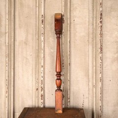 #55621 - Antique&nbsp;Turned&nbsp;Pine&nbsp;Wood&nbsp;Staircase&nbsp;Baluster&nbsp;image