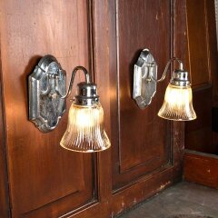 #55792 - Set&nbsp;of&nbsp;2&nbsp;Salvaged&nbsp;Wall&nbsp;Sconce&nbsp;Light&nbsp;Fixtures&nbsp;image