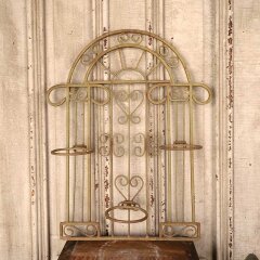 #55816 - Contemporary&nbsp;Metal&nbsp;Wall&nbsp;Planter&nbsp;Pot&nbsp;Holder&nbsp;image