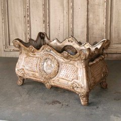 #55832 - Antique&nbsp;Ornate&nbsp;Cast&nbsp;Iron&nbsp;Garden&nbsp;Urn&nbsp;Planter image