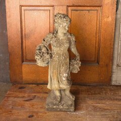 #55833 - 14x30&nbsp;Antique&nbsp;Cast&nbsp;Concrete&nbsp;Garden&nbsp;Statue&nbsp;image