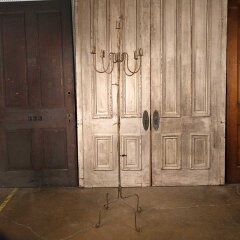 #55836 - Vintage&nbsp;Metal&nbsp;Candelabra&nbsp;Candle&nbsp;Tree&nbsp;Stand&nbsp;image