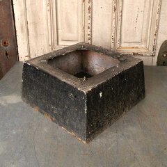 #55838 - Antique&nbsp;Cast&nbsp;Iron&nbsp;Garden&nbsp;Urn&nbsp;Pedestal&nbsp;Base&nbsp;image