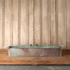 #55859 - Vintage&nbsp;Rectangular&nbsp;Copper&nbsp;Planter&nbsp;Box&nbsp;image
