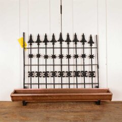 #55864 - Repurposed&nbsp;Iron&nbsp;Window&nbsp;Guard&nbsp;Wall&nbsp;Planter&nbsp;image