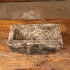 #55876 - 18x9&nbsp;Carved&nbsp;Stone&nbsp;Trough&nbsp;Garden&nbsp;Planter&nbsp;image