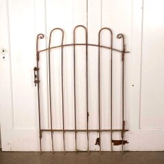 #55879 - 32x44&nbsp;Antique&nbsp;Wrought&nbsp;Iron&nbsp;Garden&nbsp;Gate&nbsp;image