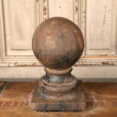 #55918 - 5X8&nbsp;Antique&nbsp;Cast&nbsp;Iron&nbsp;Fence&nbsp;Post&nbsp;Ball&nbsp;Finial&nbsp;image