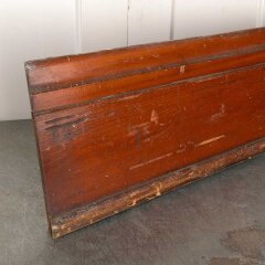 #56012 - Salvaged&nbsp;Antique&nbsp;Pine&nbsp;Baseboard&nbsp;Trim&nbsp;w/&nbsp;Cap&nbsp;image
