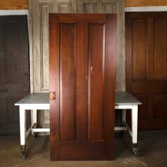 #56123 - 37x82&nbsp;Antique&nbsp;2&nbsp;Panel&nbsp;Wood&nbsp;Interior&nbsp;Door&nbsp;image