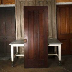 #56128 - 32x83&nbsp;Antique&nbsp;2&nbsp;Panel&nbsp;Wood&nbsp;Interior&nbsp;Door&nbsp;image