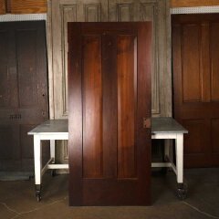 #56129 - 37x81&nbsp;Antique&nbsp;2&nbsp;Panel&nbsp;Wood&nbsp;Interior&nbsp;Door&nbsp;image