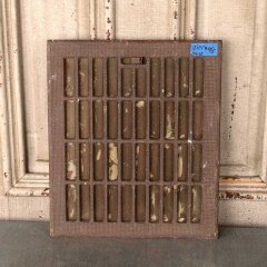 #56165 - 12x14&nbsp;Antique&nbsp;Heat&nbsp;Grate&nbsp;Floor&nbsp;Vent&nbsp;Cover&nbsp;image