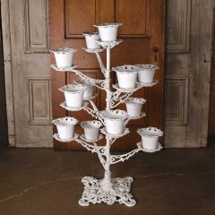 #56489 - Vintage&nbsp;Multi-Arm&nbsp;Metal&nbsp;Planter&nbsp;Pot&nbsp;Stand image