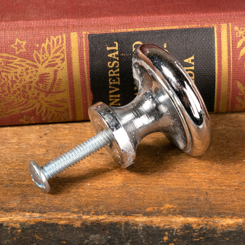 Set of 4 Chrome Knobs