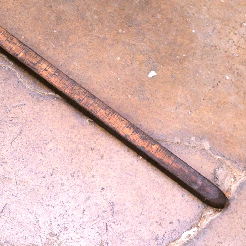 Wood Gas Tank Gauge Stick Measuring Rod