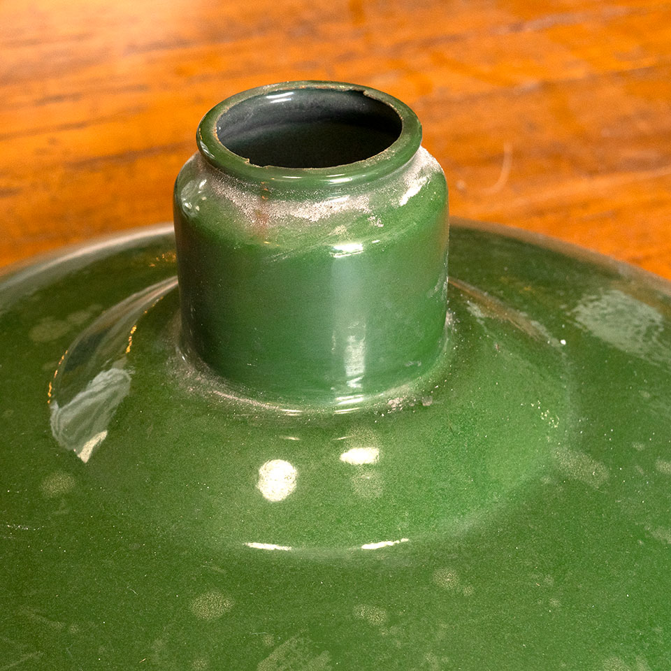 Porcelain Enameled Industrial Light Shade