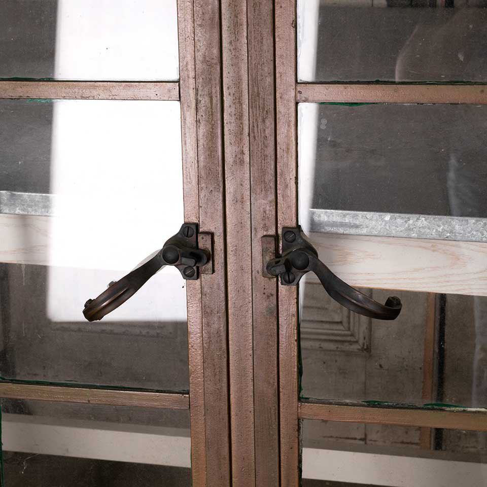 Salvaged Metal Casement Window image 2