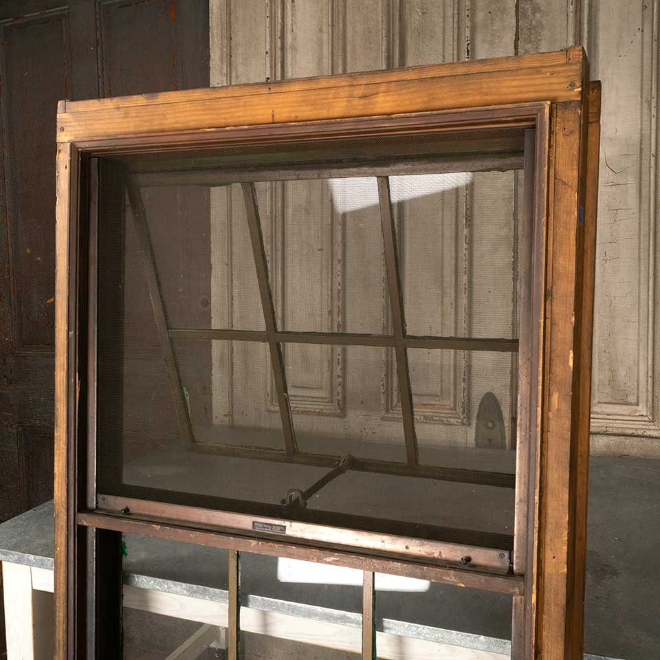 Salvaged Metal Double Hung Window image 3