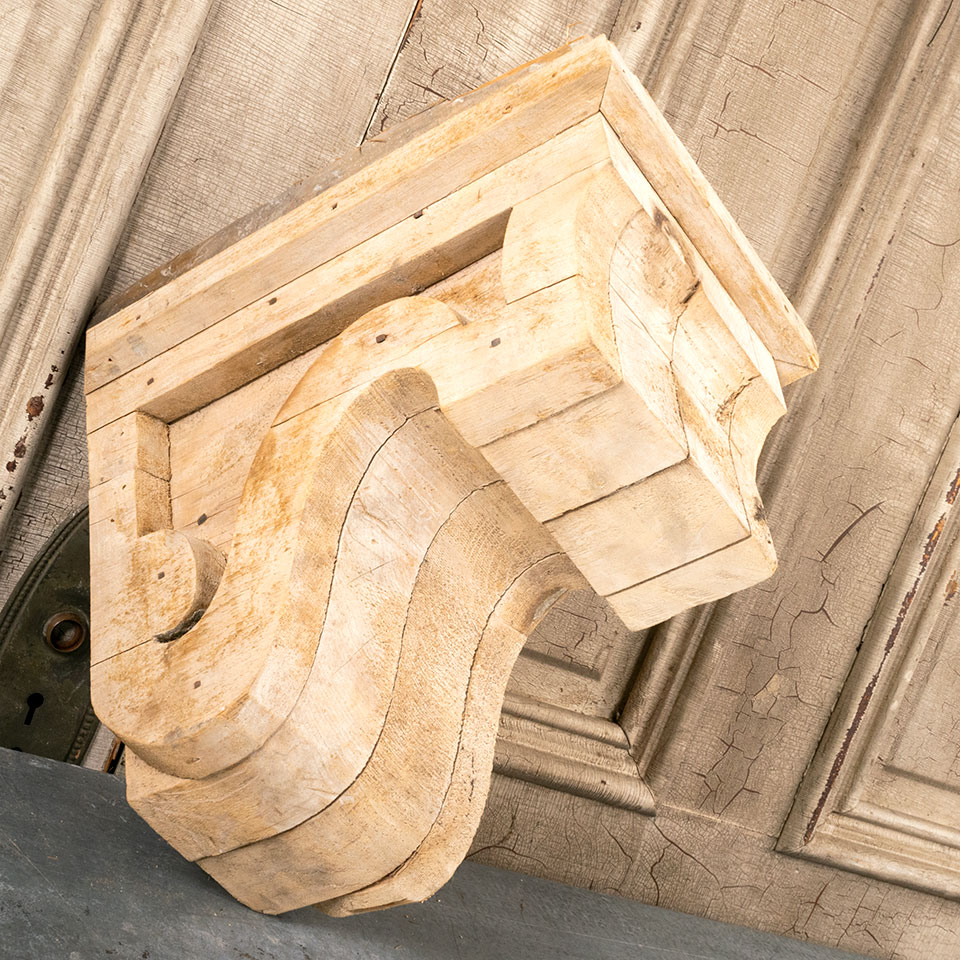 Salvaged Gable End Roof Corbel Bracket