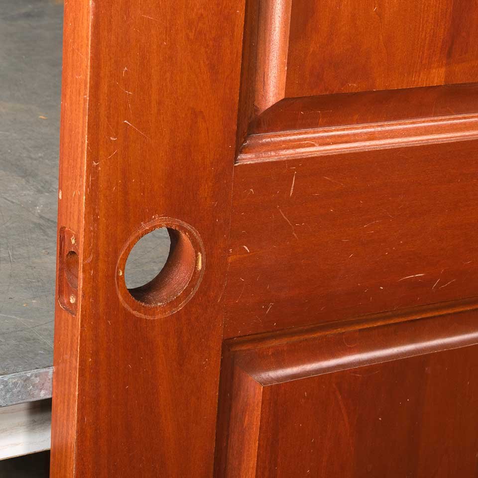 36x80 Salvaged 4 Panel Wood Interior Door image 7