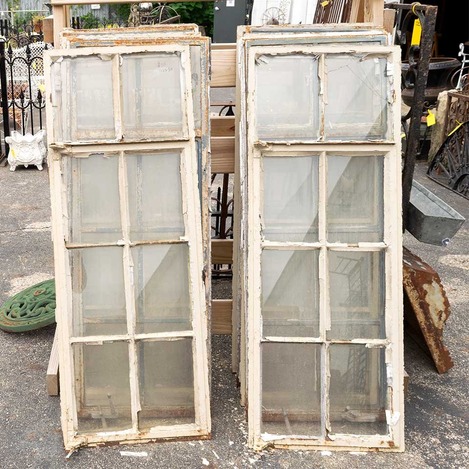 Salvaged 8 Lite Steel Casement Window image 2