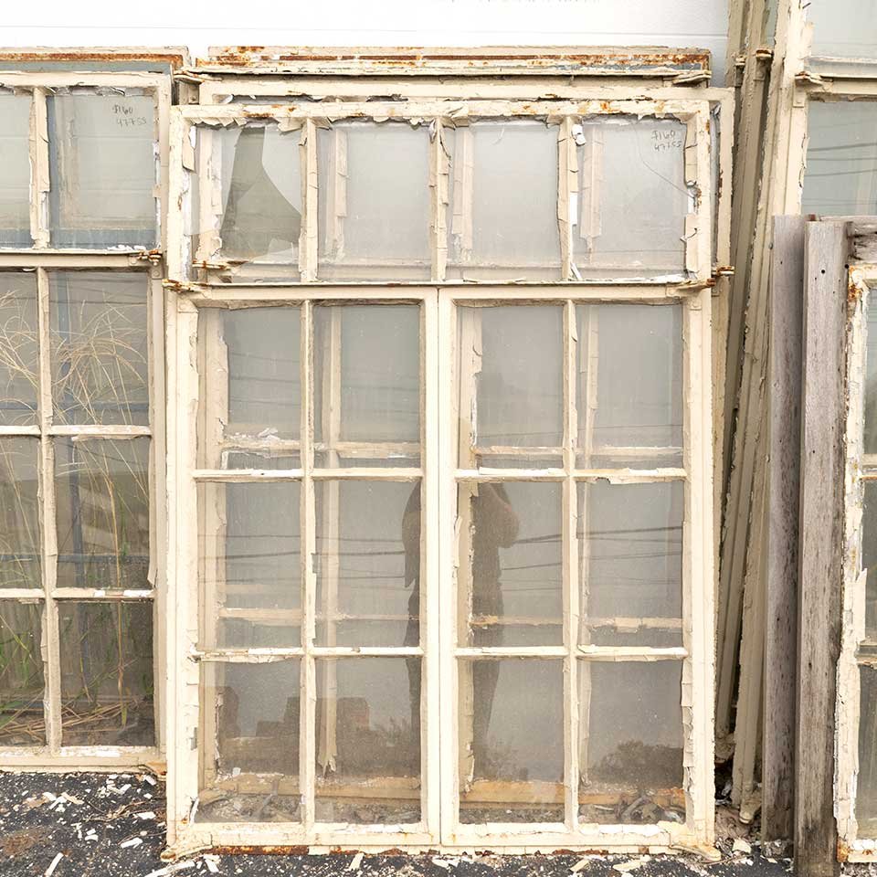 Salvaged 16 Lite Steel Casement Window image 1