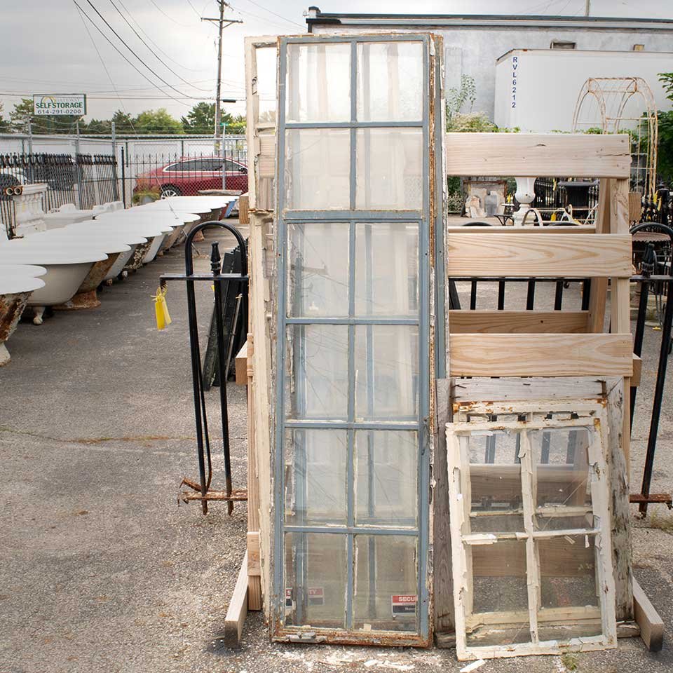 Salvaged 12 Lite Steel Casement Window image 2