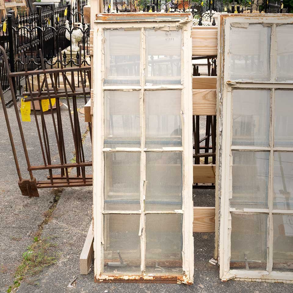 Salvaged 8 Lite Steel Casement Window image 1