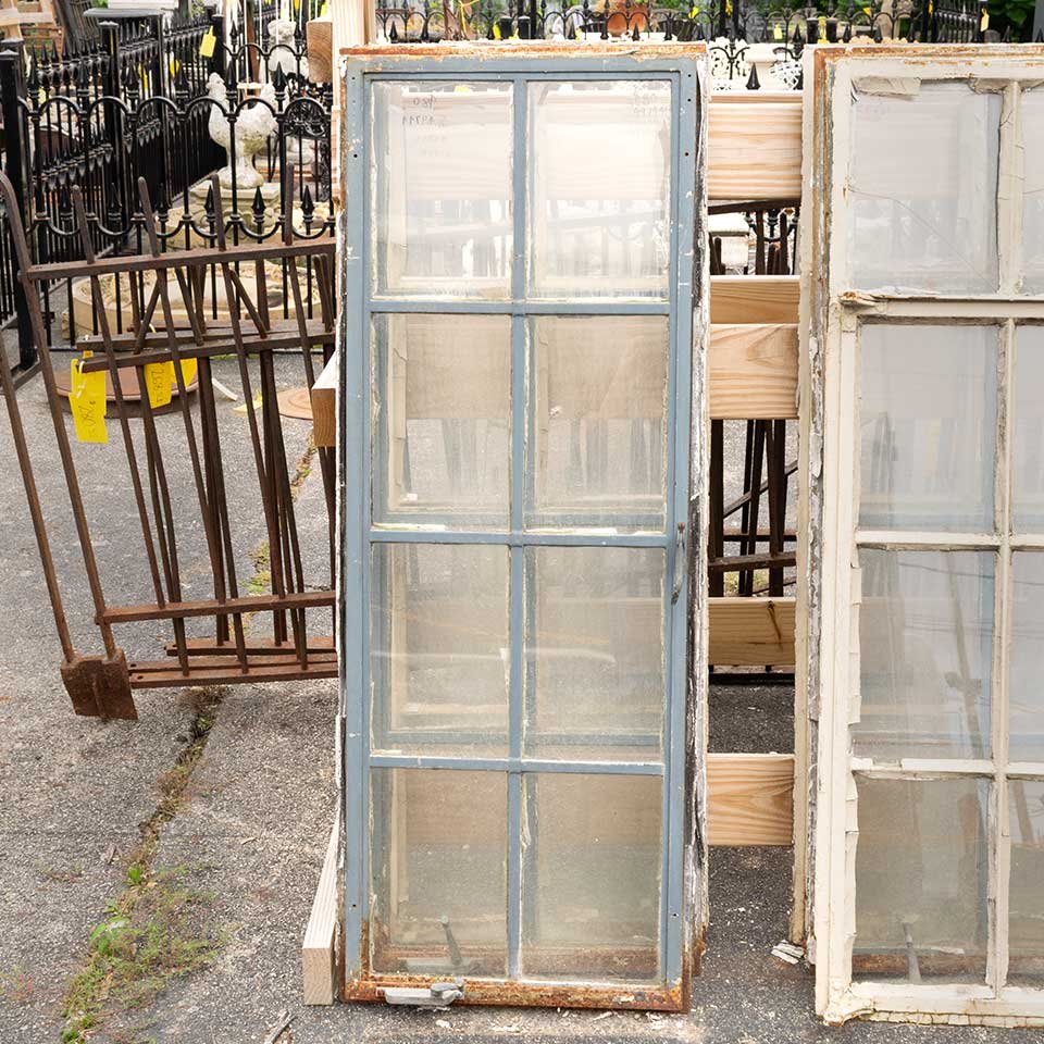Salvaged 8 Lite Steel Casement Window image 2