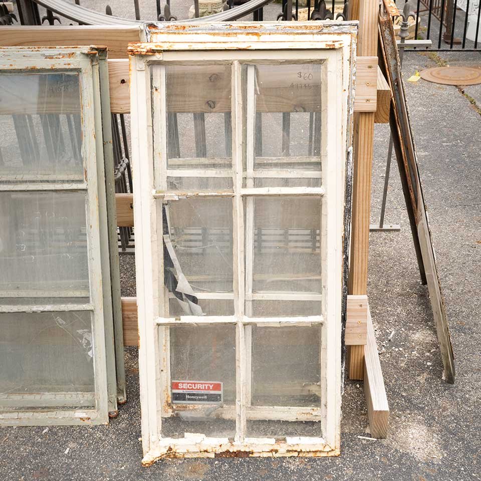 Salvaged 6 Lite Steel Casement Window image 1